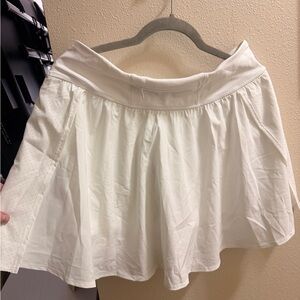 SPANX White Circle Skater Skirt